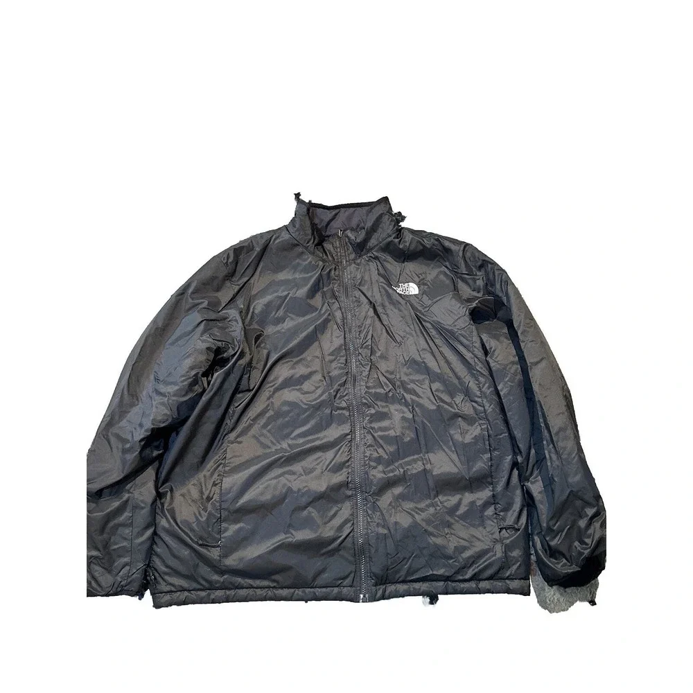 The North Face Hyvent 2-in-1 F13 Mens XXL Black Gray Jacket‎ Coat Missing Hood